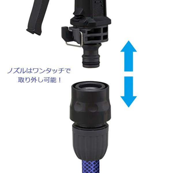 散水ノズルセット タカギ（takagi） 散水ノズル ラクロック タフギアフックノズル QG557