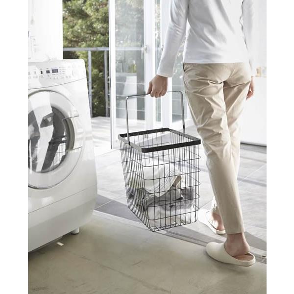 tower 山崎実業 タワー ランドリーワゴン×ランドリーバスケット