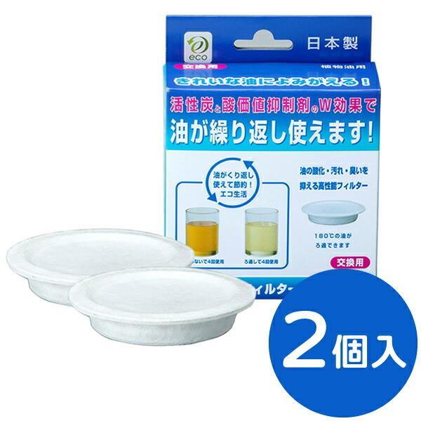 最新な オイルポット 交換フィルター 活性炭油ろ過 フィルター W 2枚入 Kwf 2p 活性炭 オイルフィルター ろ過剤 日本製 Materialworldblog Com