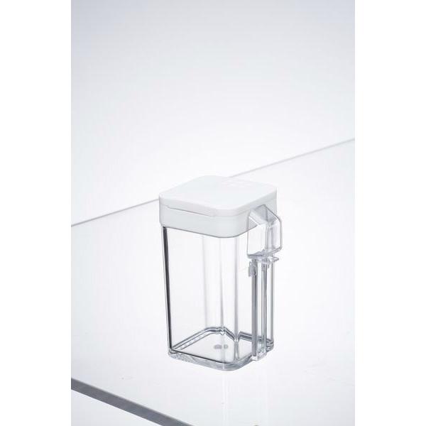 山崎実業 調味料入れ アクア 小麦粉＆スパイスボトル ホワイト 4個