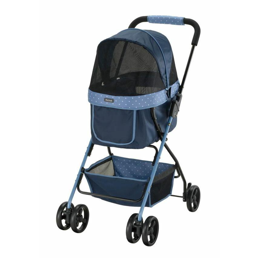 リッチェル（Richell） ペットカート エルフィ ブルー ｜ ペットバギー
