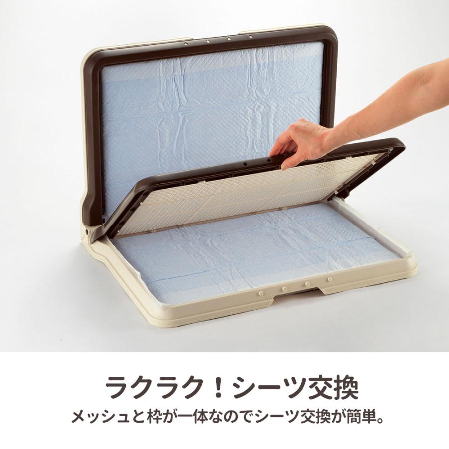 リッチェル（Richell） 犬用トイレ しつけ用ステップL型トレー