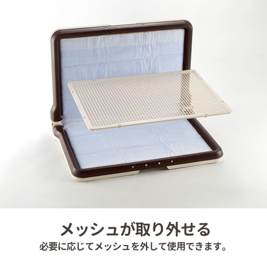 リッチェル（Richell） 犬用トイレ しつけ用ステップL型トレーワイド
