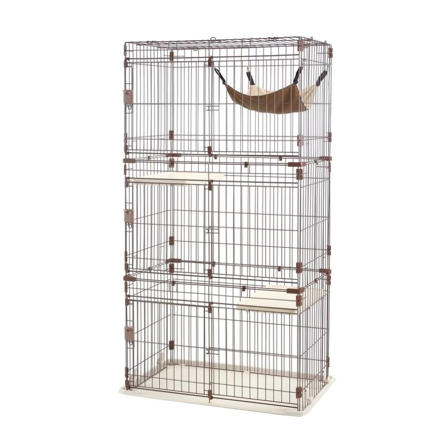 リッチェル（Richell） 猫 ケージ 3段 リラックス キャットサークル