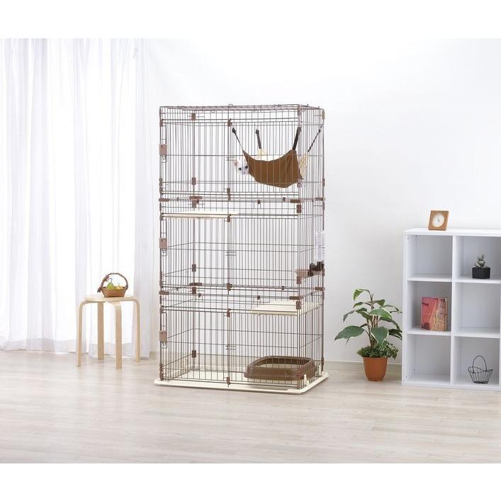 リッチェル（Richell） 猫 ケージ 3段 リラックス キャットサークル