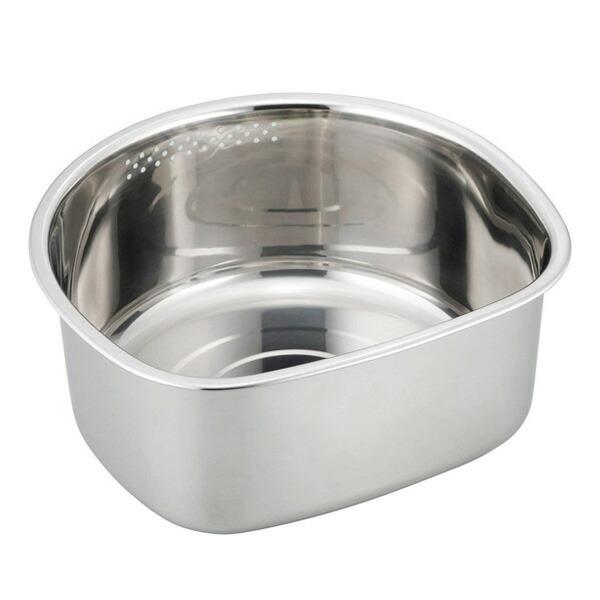 洗い桶 Suiグート ｄ型洗い桶 ゴム足付 小 Sui 6048 洗いおけ 食器 つけ置き キッチン 洗い物 野菜 洗い ふきん洗い 足つき びーんず生活雑貨デポ 通販 Paypayモール