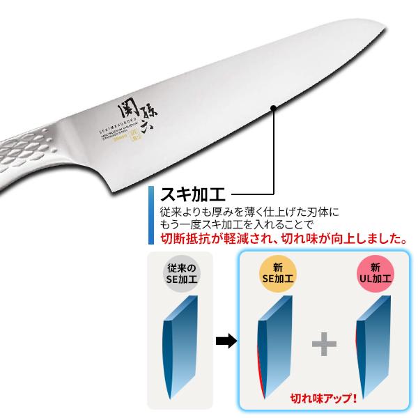 貝印 包丁 関孫六 匠創 シェフズナイフ（食洗器対応） 刃渡り18cm AB5158 ｜ 肉用 魚用 牛刀 シェフナイフ 日本製 ステンレス 両刃｜yh-beans｜05