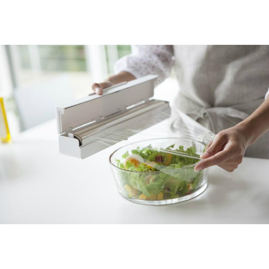 山崎実業 ラップケース アクア マグネットラップケース L ホワイト