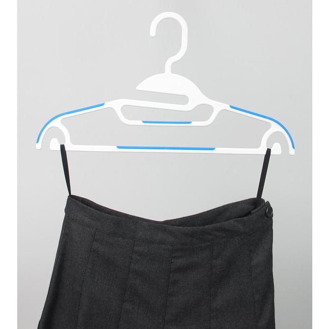 LOEWE 衣類ハンガー7本ボトムスハンガー3本セット サワフジ 衣類 ハンガー Cheerful Laundry ラバーマルチハンガー