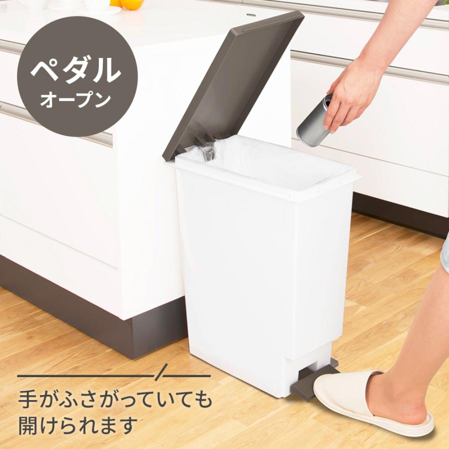 TONBO（新輝合成） ゴミ箱 日本製 分別 スリムペダル ネオカラー 20L