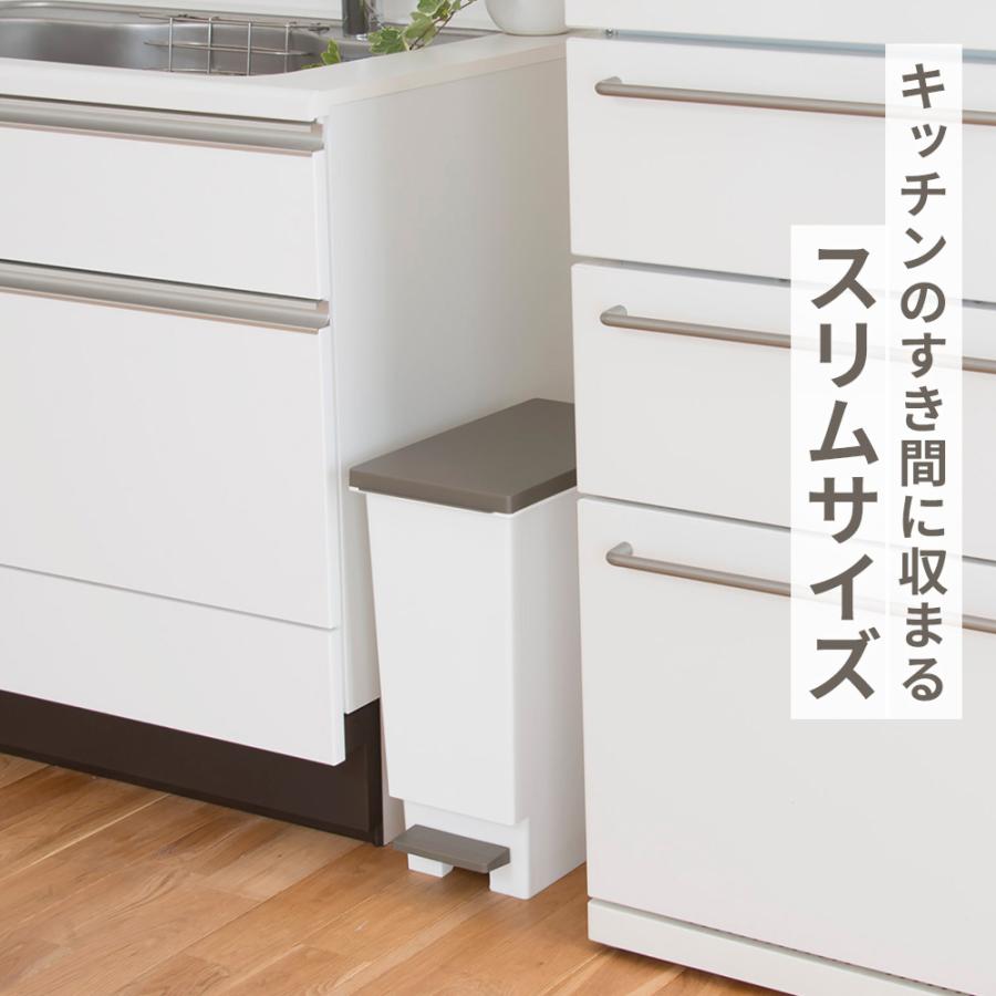 TONBO（新輝合成） ゴミ箱 日本製 分別 スリムペダル ネオカラー 20L