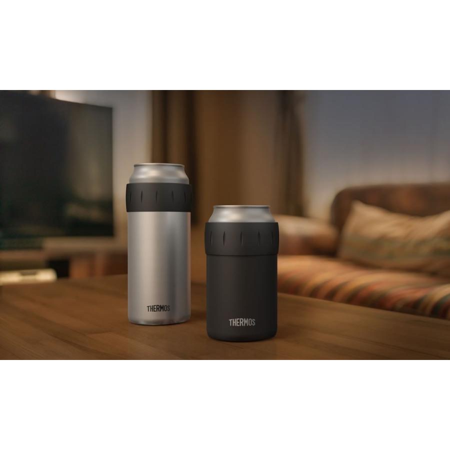 THERMOS（サーモス） ビール缶 保冷缶ホルダー 350ml缶用 ブラック JCB