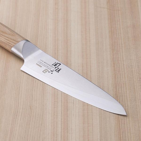 関の刃物 ペティナイフ 125mm VG-1 炭素鋼 果物包丁 共口金 プロ仕様 関の刃物 ペティナイフ 120mm 濃州正宗作 ポリプロピレン茶 果物包丁