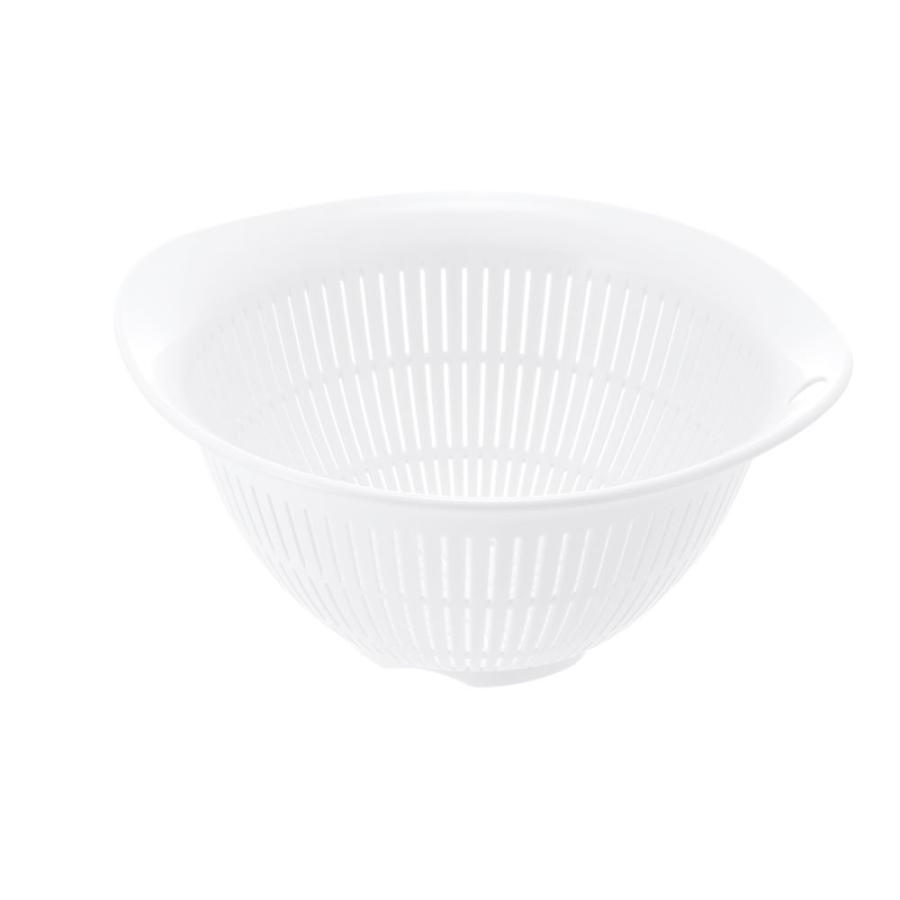 リッチェル 料理用 ボール シェリー ザル M ホワイト キッチンボウル 調理用ボウル プラスチック製 びーんず生活雑貨デポ 通販 Paypayモール
