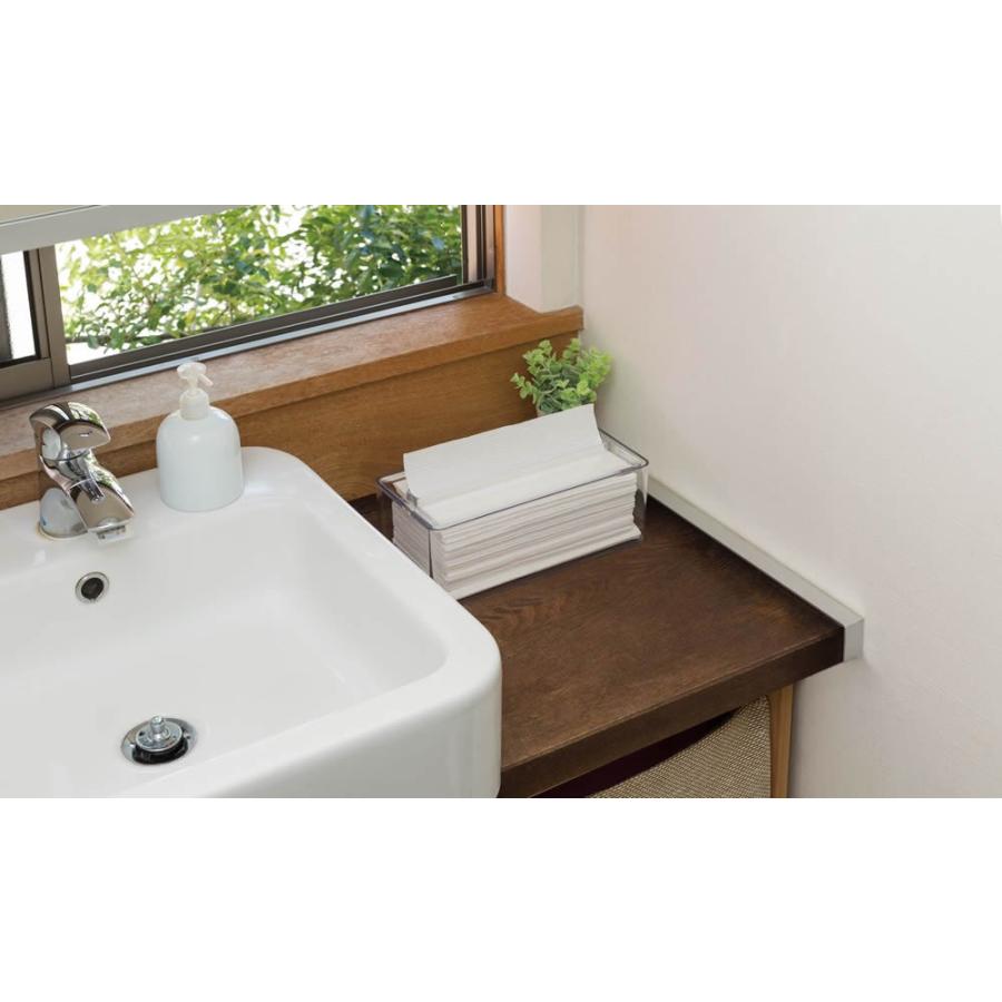 ペーパータオルケース クリア ペーパータオル ケース 収納 ペーパー 手拭き 透明 清潔 入れ 手洗い Outlet Sale トイレ 紙タオル