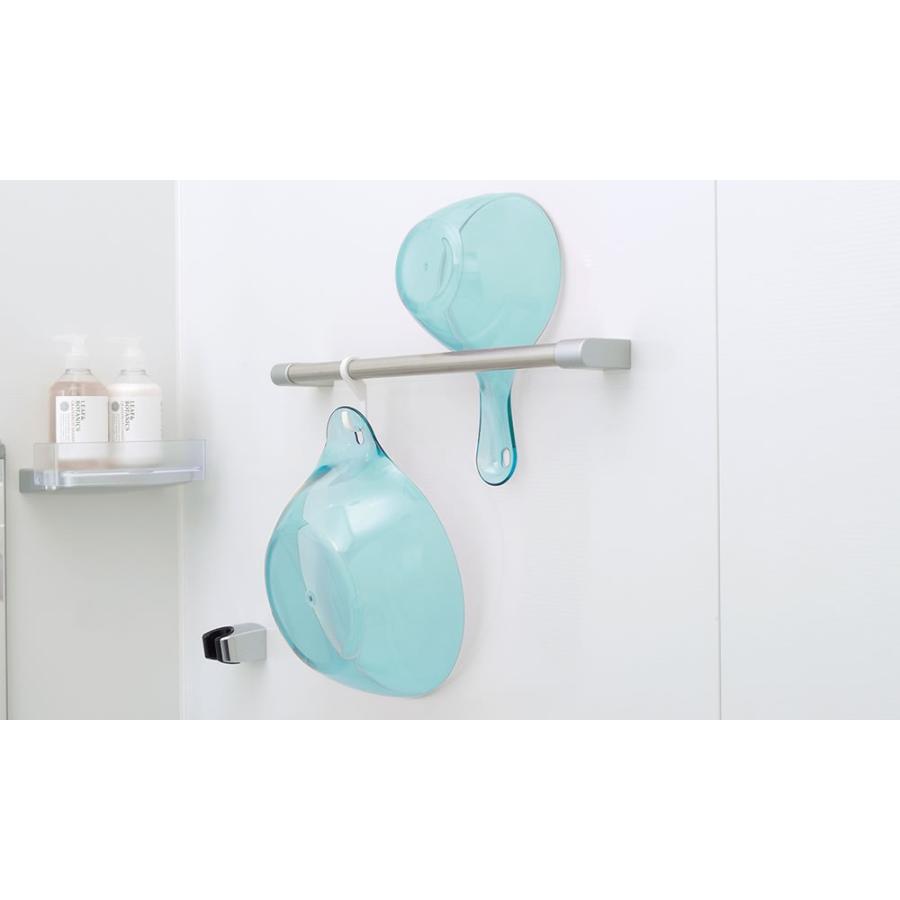 リッチェル 湯おけ 手おけ 風呂イス カラリ バス用品3点セット アクアブルー 湯おけ×手おけ×腰かけ30H | バス小物 バスチェア 洗面器|yh-beans|04