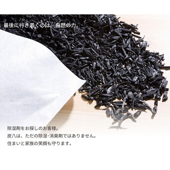 除湿剤 炭八 タンス用 | すみはち 出雲屋 除湿 消臭 湿気 カビ対策 下駄箱 シンク下 引き出し|yh-beans|09