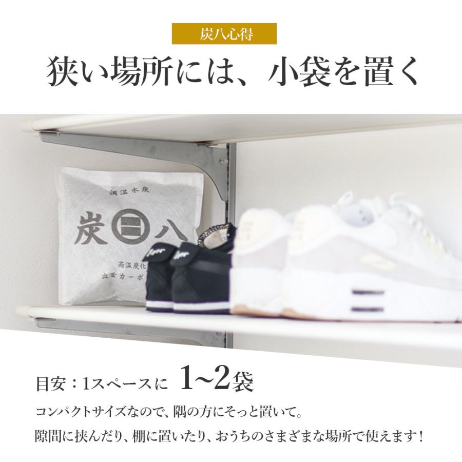 出雲カーボン 炭八 スマート小袋＆小袋 6袋セット ( スマート小袋 3袋 