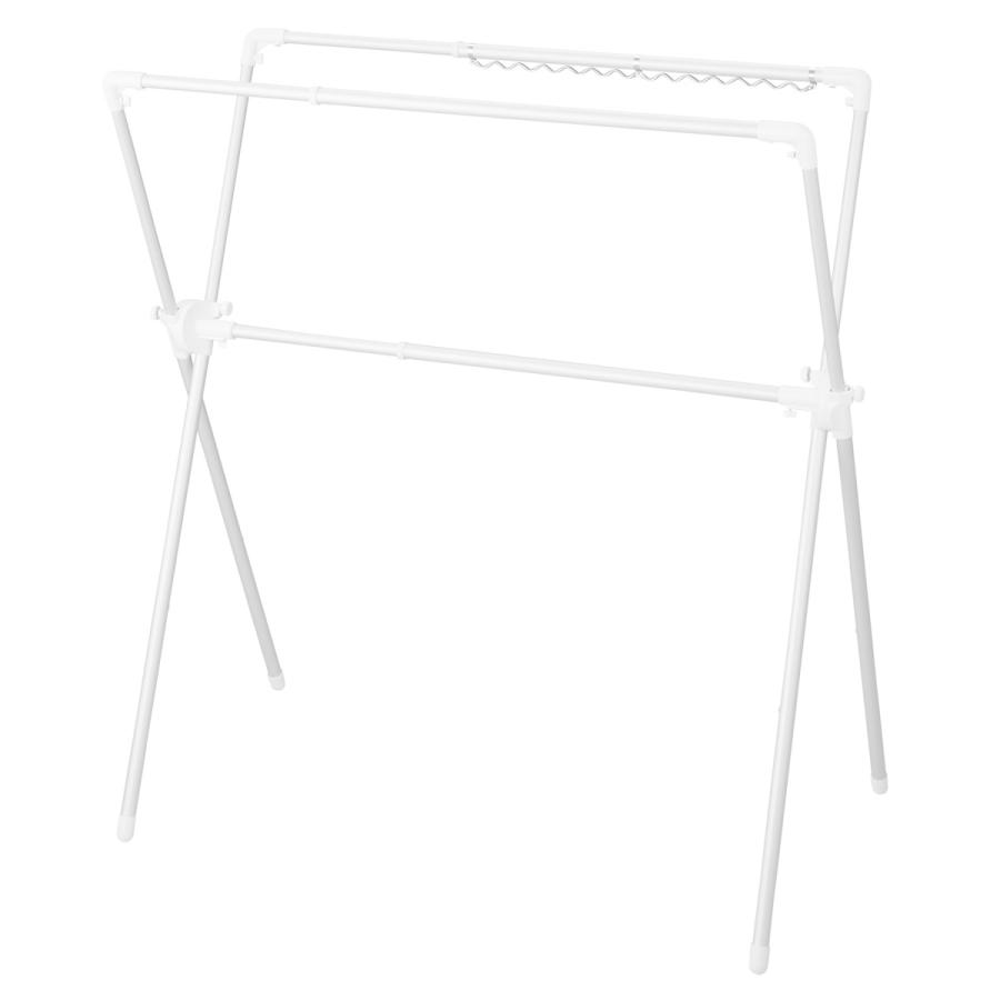 X型物干し　伸縮性　布団かけ 天馬 物干し 屋外 ポーリッシュ アルミ 伸縮式 布団干し X型