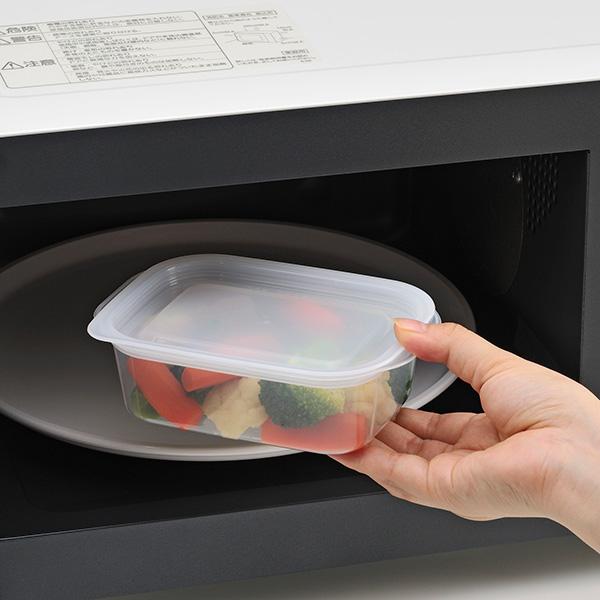 イノマタ化学 保存容器 楽ちんパック 角型 400ml クリアー