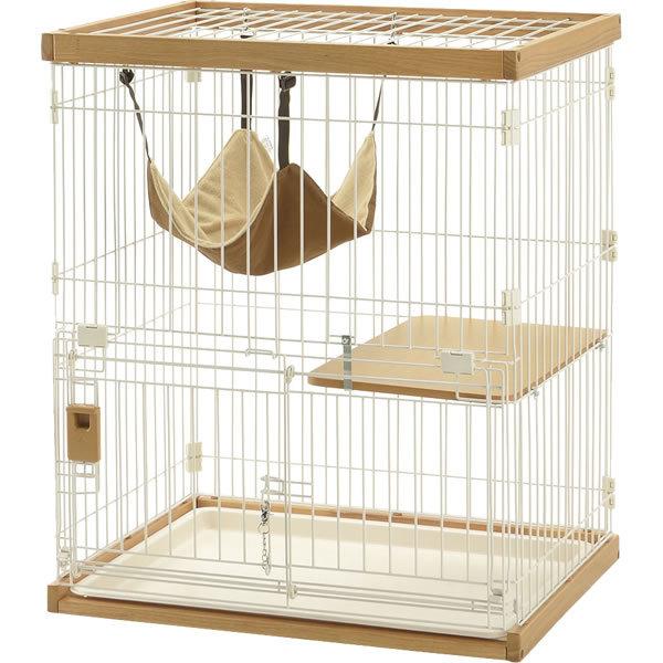 リッチェル（Richell） 猫 ケージ 木製お掃除簡単キャットサークル XS