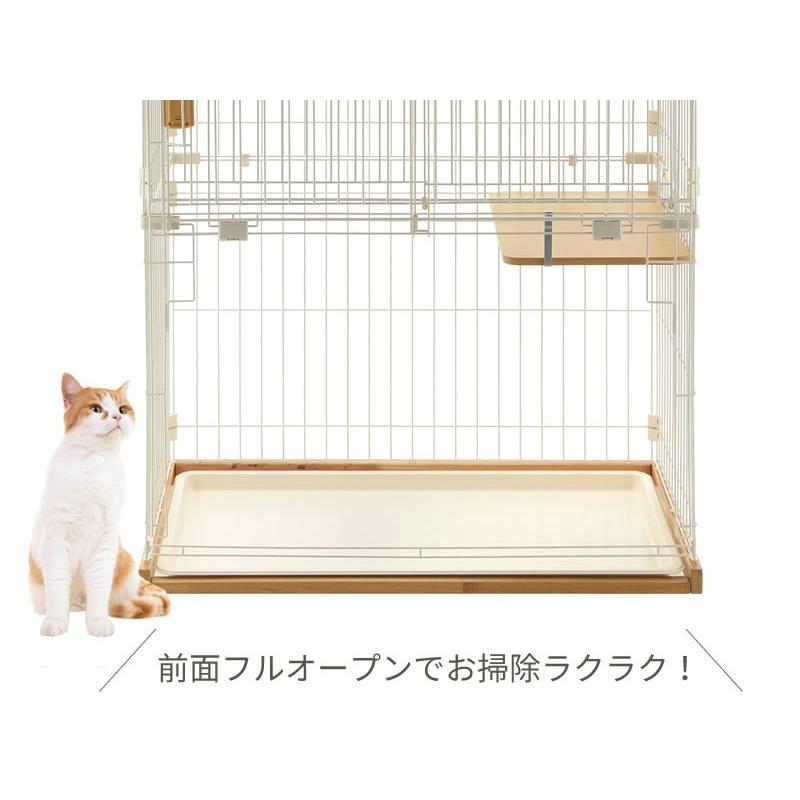 リッチェル 猫 ケージ 木製お掃除簡単キャットサークル XS