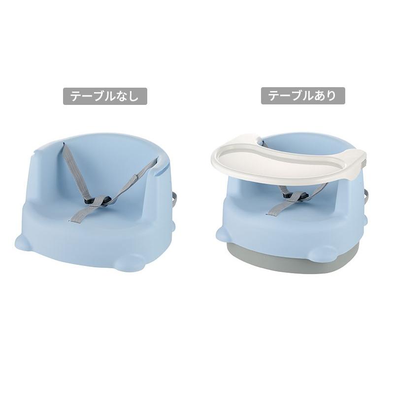 リッチェル ベビーチェア 2WAYごきげんチェアK ブルー | 椅子 ローチェア お食事グッズ リビング ダイニング 抗菌 テーブル付き baby|yh-beans|06