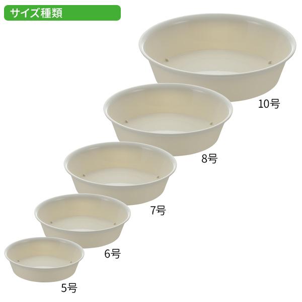 リッチェル フォーレ プレート 8号 ホワイト(W) | 受け皿 プレート プランタープレート おしゃれ プランター 鉢 園芸鉢 ガーデニング|yh-beans|05