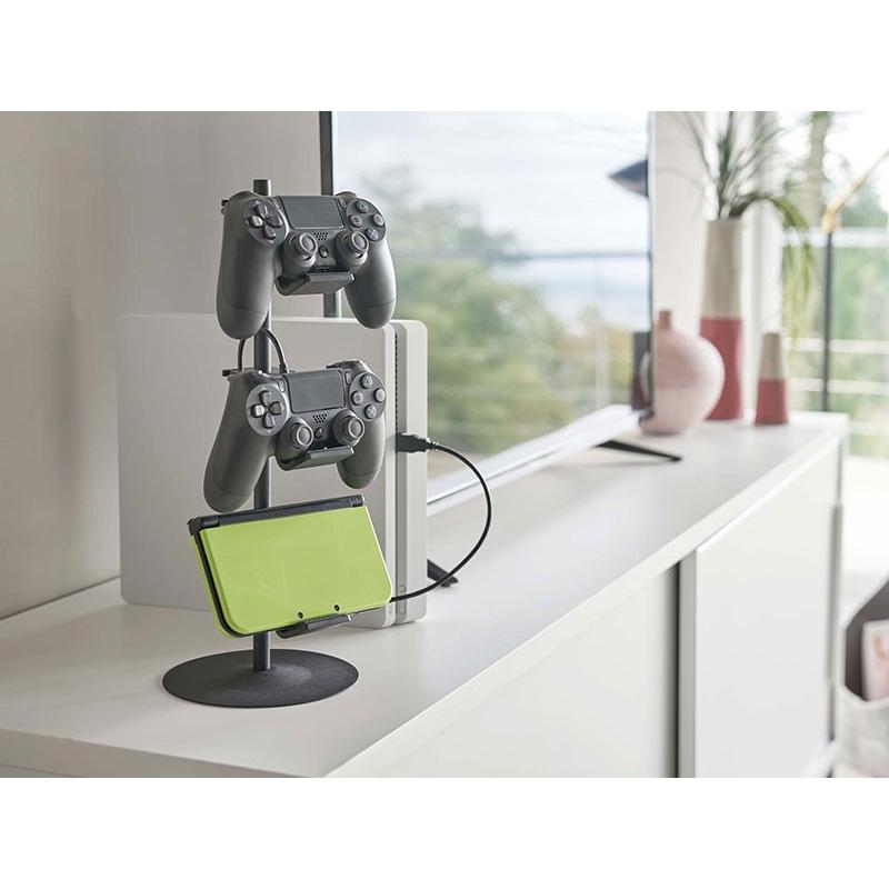 ゲームコントローラー 黒 収納ケース付き Amazon.co.jp: 山崎実業(Yamazaki) ゲームコントローラー収納ラック