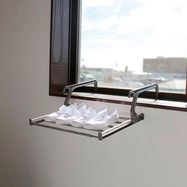 タオルハンガー 伸縮ランドリーラック LK485 ｜ バスタオルホルダー