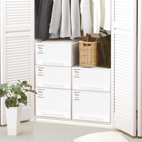 Fits 収納ケース フィッツケース モノ クローゼット 幅30×奥行53×高さ