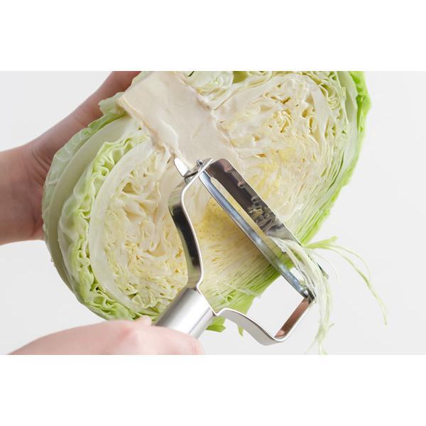 関孫六 貝印 ステンレスワイドピーラー（固定式） DH3349 ｜ 食洗機