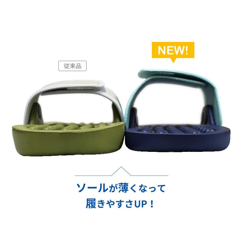 FINE JAPAN ベランダサンダル らくらくぬぎっパ ブラウン FIN-962