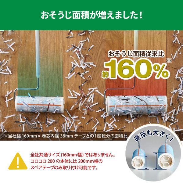 ニトムズ コロコロ フロアクリン SC200 伸縮 L C4436 ｜ 粘着