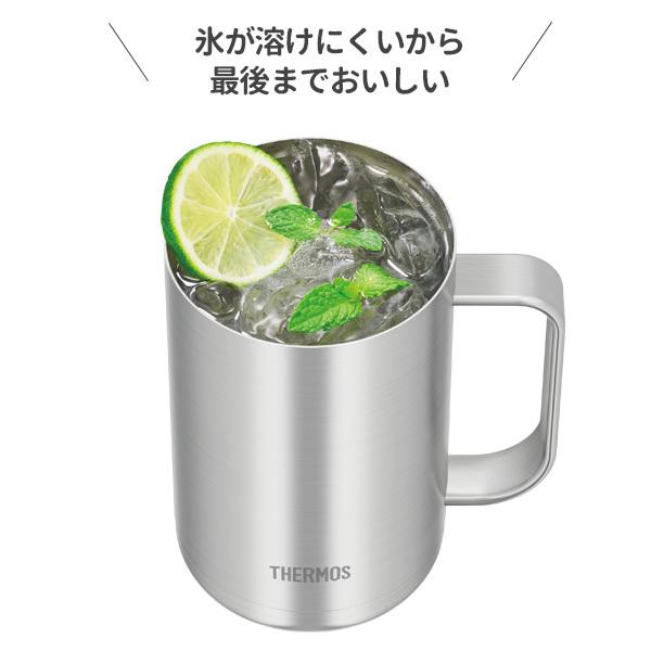 サーモス 真空断熱ジョッキ 600ml ステンレス１(S1) JDK-600 ｜ THERMOS 保冷 ステンレス ビアジョッキ グラス コップ｜yh-beans｜03