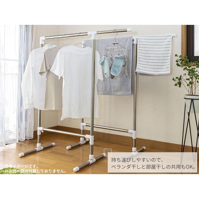 超目玉 12月 物干し ベランダ セキスイ ステンクラー ふとんほし 2台セット Fd 80s シンプル 狭い場所 洗濯物 布団干し スタンド ステンレス6 480円 Aynaelda Com