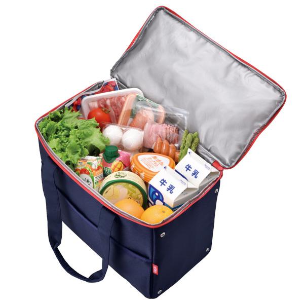 THERMOS（サーモス） エコバッグ 保冷ショッピングバッグ 25L ネイビー