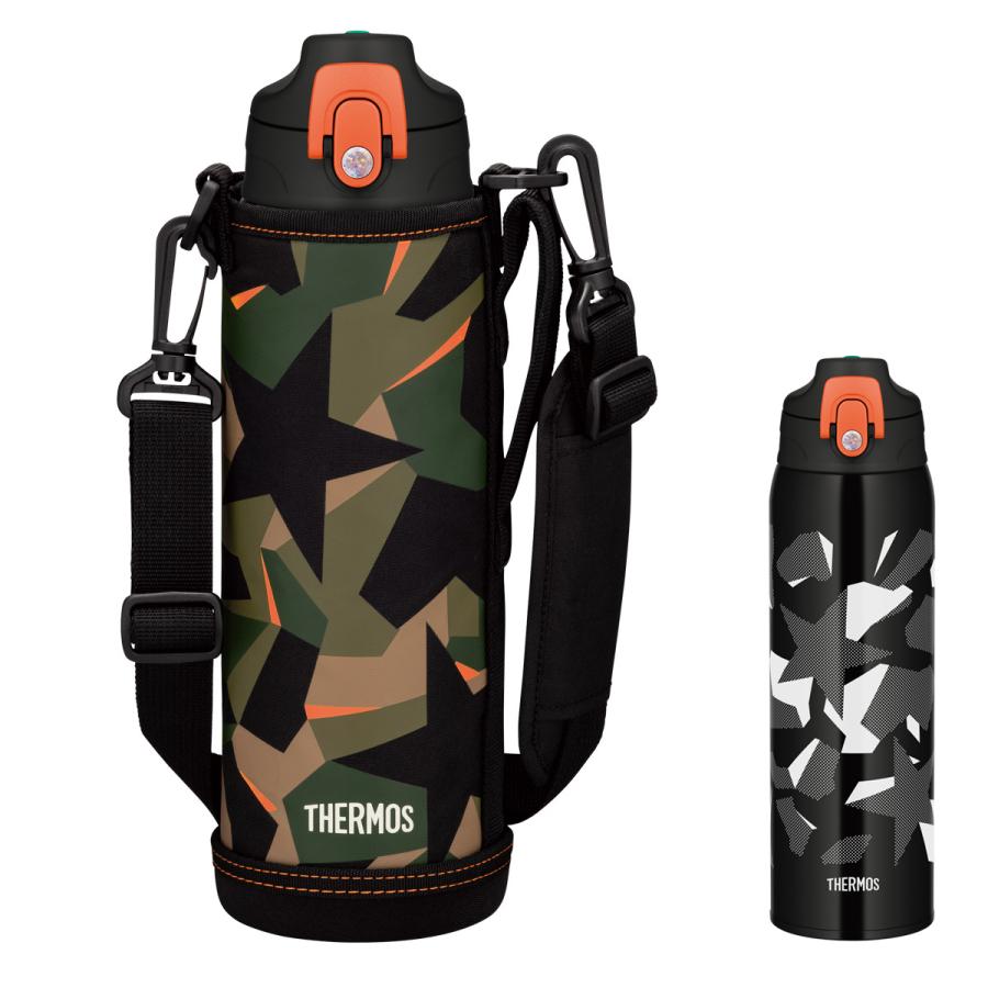 サーモス 水筒 コップ付き 真空断熱2wayボトル １l グリーンカモフラージュ Fjj 1000wf Thermos 2ウェイ 保温 保冷 びーんず生活雑貨デポ 通販 Paypayモール