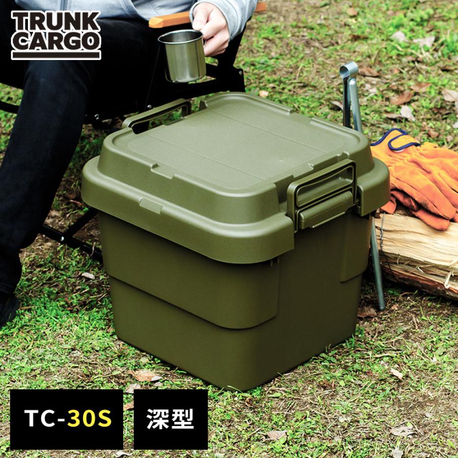 RISU（リス） アウトドア 収納ボックス 深型 トランクカーゴ TC-30S