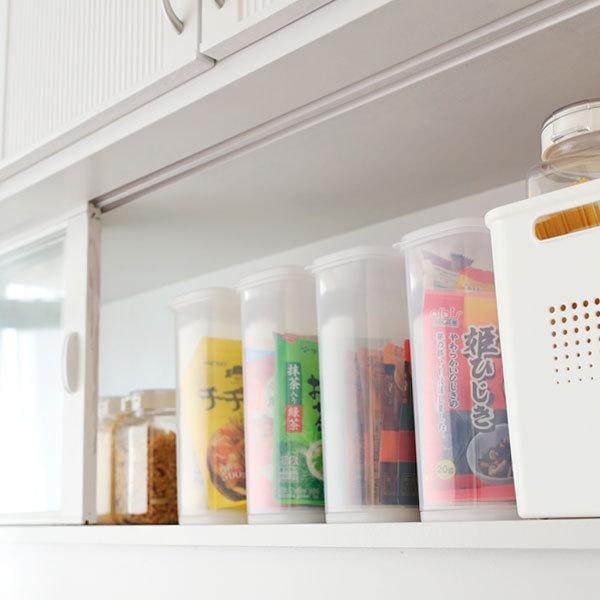 イノマタ化学 乾物ストッカー 4L ナチュラル ×4個セット 1214 ｜ 保存