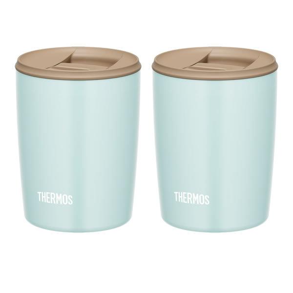 サーモス 真空断熱タンブラー フタ付き 300ml ライトブルー 同色2個セット Jdp 300 Thermos おしゃれ かわいい ペア びーんず生活雑貨デポ 通販 Paypayモール