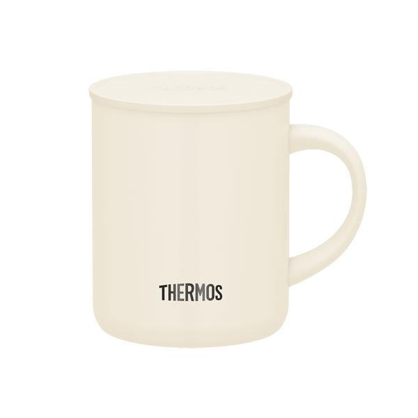 サーモス 真空断熱マグカップ 350ml ミルクホワイト JDG-351C | THERMOS 保温 マグ 保冷 おしゃれ フタ付 蓋付き 北欧|yh-beans|02