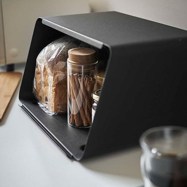 tower 山崎実業 タワー 蓋が外せる ブレッドケース 11L ブラック 5291