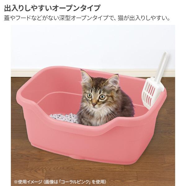 ☆ リッチェル ラプレネコトイレ深型40 ホワイト 24 リッチェル（Richell） 猫 トイレ ラプレ ネコトイレ 深型 40 ホワイト
