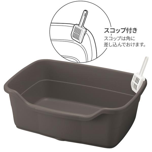 リッチェル（Richell） 猫 トイレ ラプレ ネコトイレ 深型 60