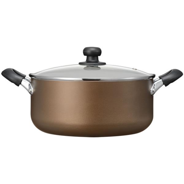ニューカム 両手ナベ 4.0l 深型 ih対応 内径21cm /深さ11.5cm