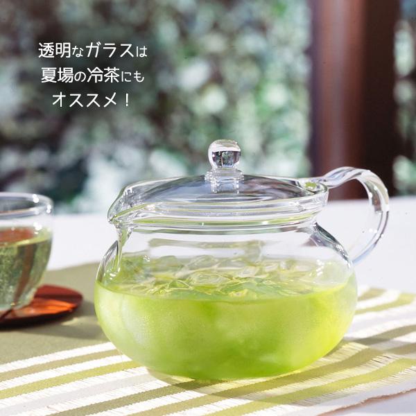 HARIO ハリオ 茶茶急須 丸 700ml CHJMN-70T ｜ 急須 ティーポット 耐熱ガラス 電子レンジ 食洗機対応 茶こし付き 日本茶｜yh-beans｜06