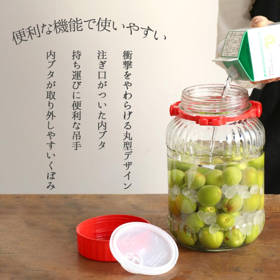Bain Marie 750ml 果実酒 東洋佐々木ガラス 東洋佐々木 果実酒びん 5L（7号） I-71805-R-C-JAN