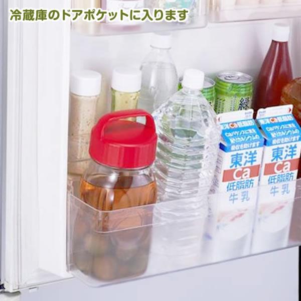 東洋佐々木ガラス 梅酒 ビン 漬け上手 うめ編（梅500g用） 2L 赤 I