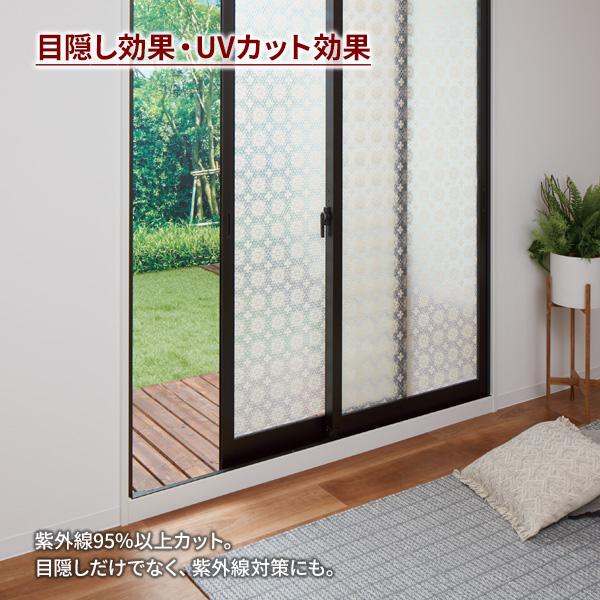 断熱シート マドピタシート 外貼り断熱 90×180cm ブラウンレース